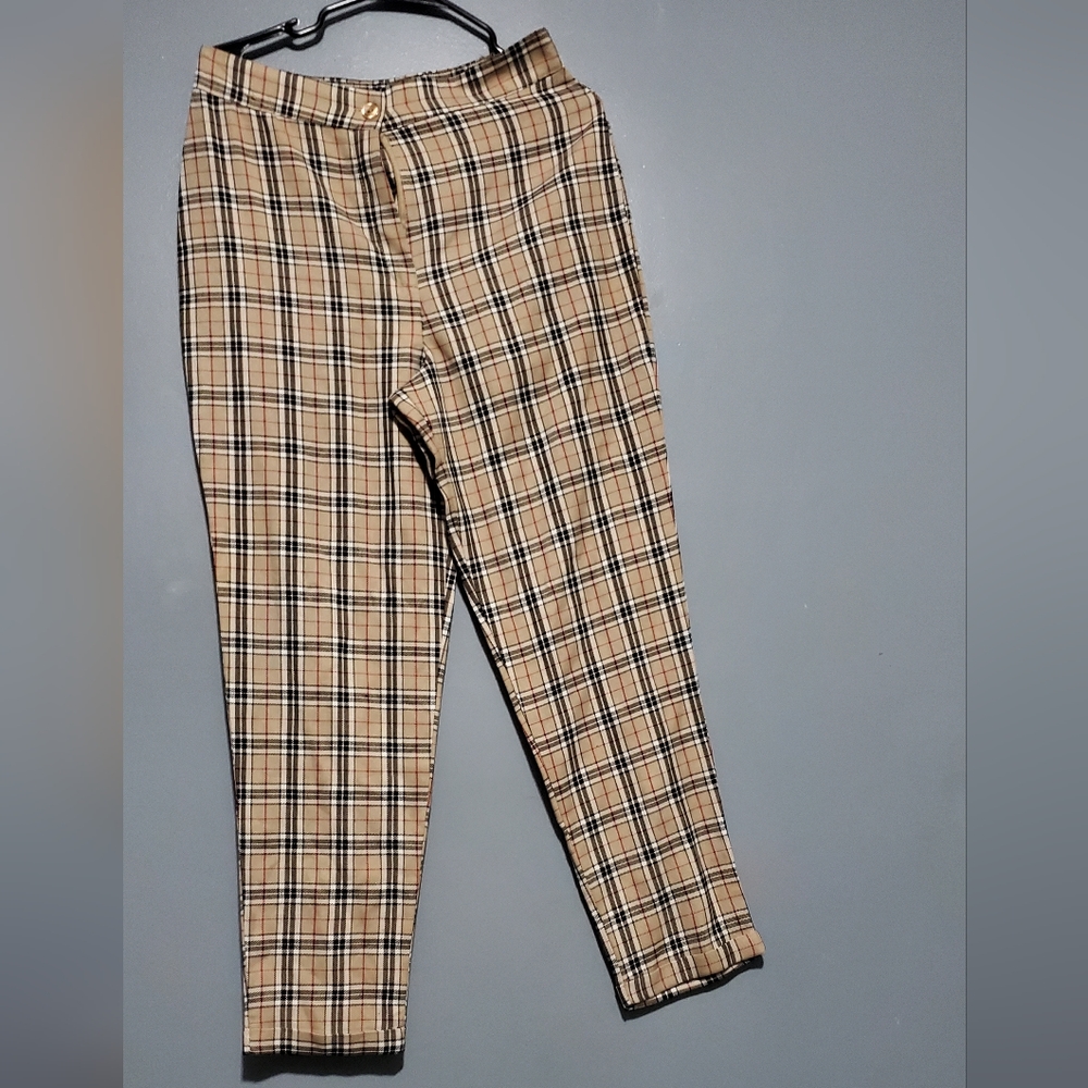 Plaid pants